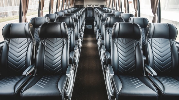 55 passenger charter bus rental concord