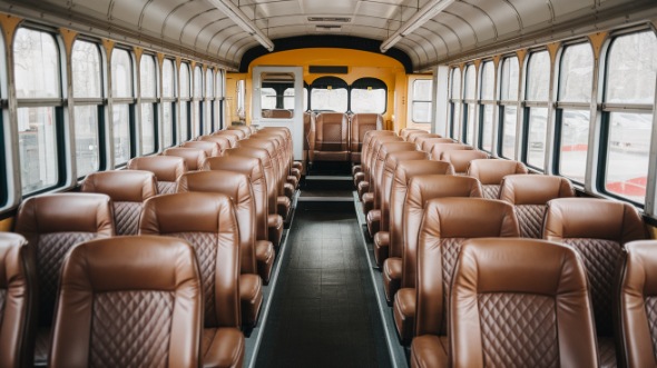 concord school bus rental inside